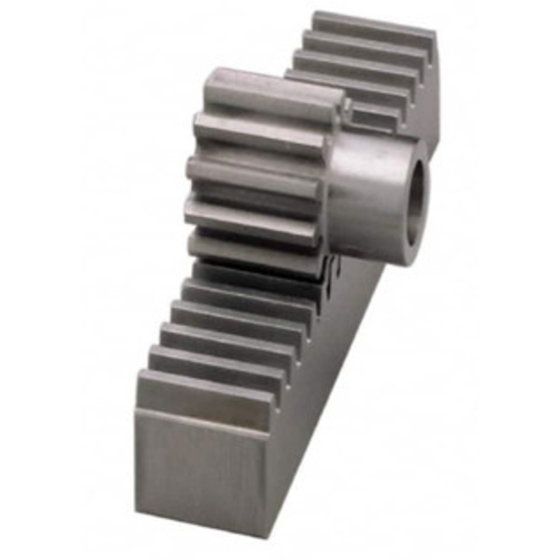 Boston Gear 1 Face Width, 6 Feet Long, 5/8 Thick Steel Gear Rack 10 Pitch L516-6 - 36682649