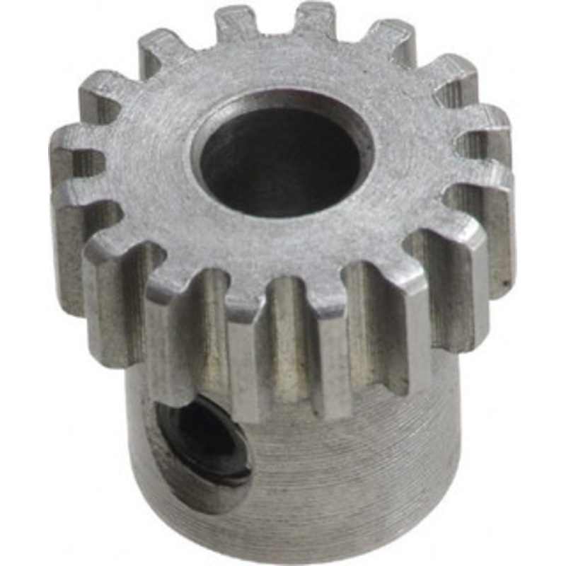 Boston Gear 10 Pitch, 2.4 Pitch Diam, 24 Tooth Spur Gear 1 Face Width, 3/4 Bore Diam, 2.02 Hub Diam, 14.5 Pressure Angle, Steel NF24B - 36682284