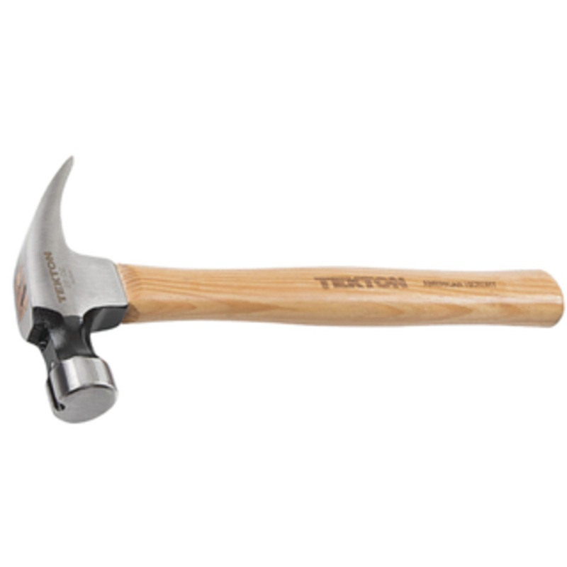 Tekton 13 Hickory Handle Magnetic Head Claw Hammer, Head Weight 20 oz. - 30304