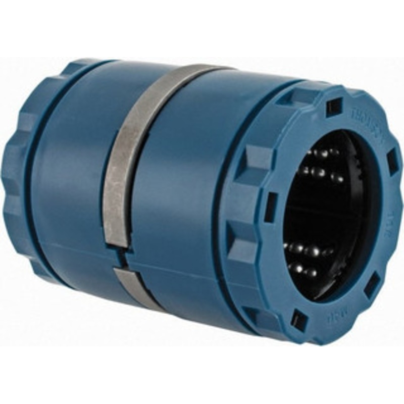 Thomson Industries 40mm ID, 13,700 Lb Dynamic Load Capacity, Closed Linear Bearing 62mm OD SSEM40 - 36691517