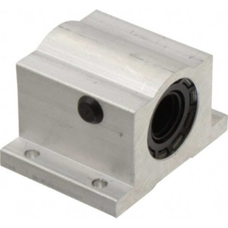 Thomson Industries 5/8 Inside Diam, 620/1240 Lbs. Dynamic Capacity, Closed Single Pillow Block Linear Bearing 1.63 Overall Height x 2-1/2 Overall Width SSUPB10 - 35528959