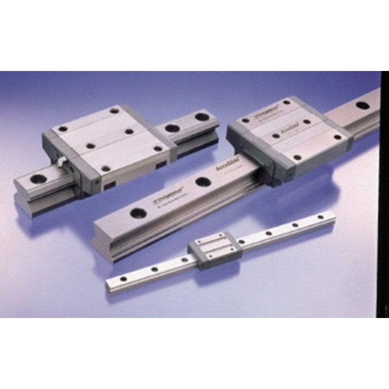 Thomson Industries 820mm OAL x 16mm Overall Width x 16mm Overall Height Roller Rail System 60mm Between Holes 521H15A+820 - 08922999