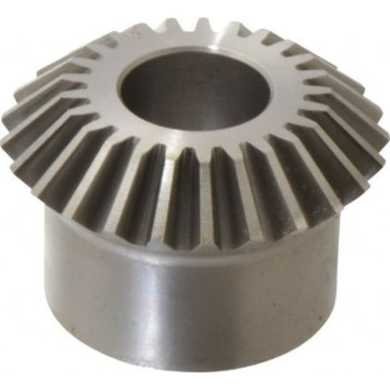 Boston Gear 10 Pitch, 2-1/2 Pitch Diam, 25 Tooth Miter Gear 0.56 Face Width, 1 Bore Diam, 2 Hub Diam, 20 Pressure Angle, Steel L131Y - 36682870