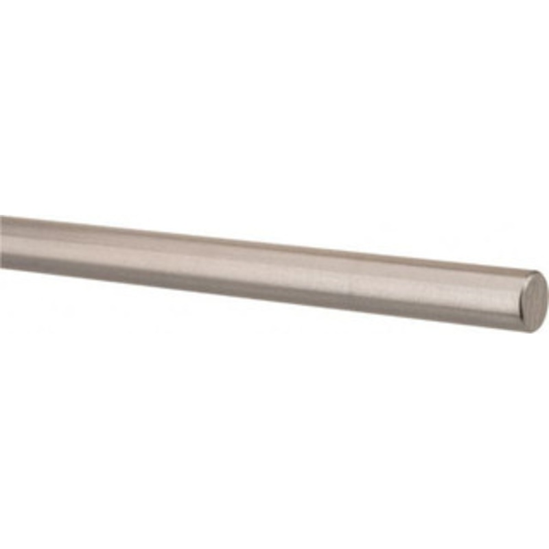 Thomson Industries 1/4 Diam, 2 ft. Long, Steel Standard Round Linear Shafting 60-65C Hardness, .2495/.2490 Tolerance QS 1/4 L 24 - 35522036