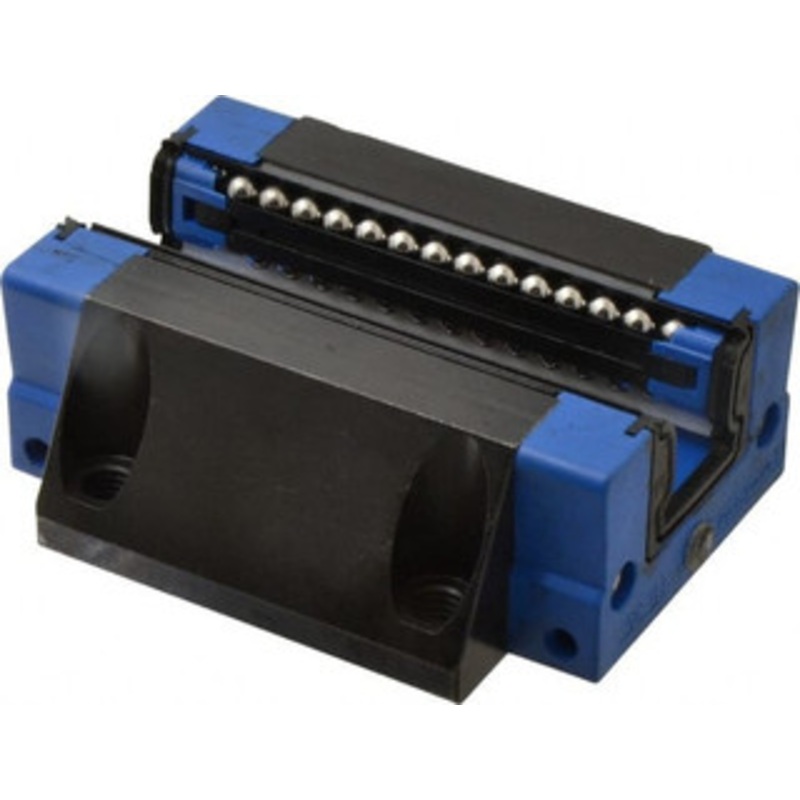 Thomson Industries 111.6mm L x 100mm W x 41mm H, 62mm Transverse Hole Spcg, 82mm Lateral Hole Spcg, Standard Ball Carriage 33mm Overhang, M10 Hole, 48 High Assembly 511H35A0 - 35523539