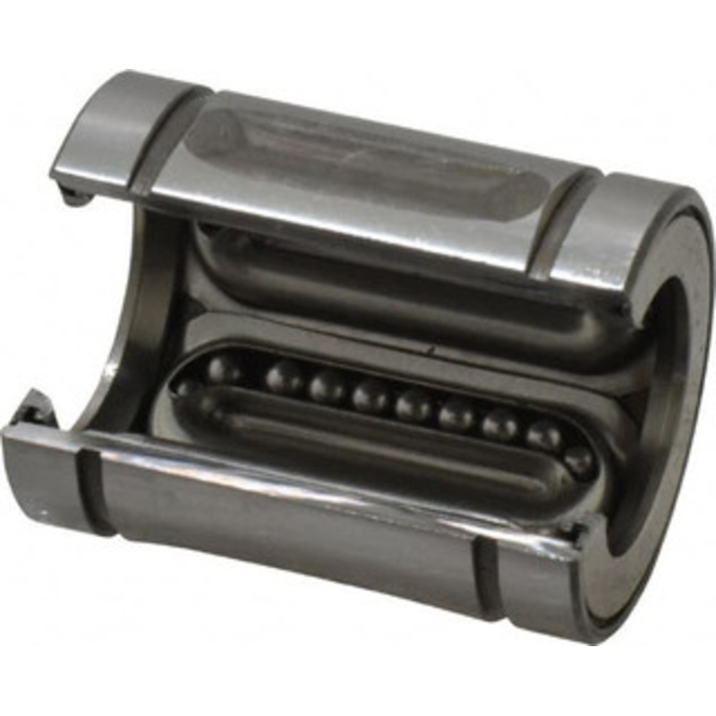 Thomson Industries 3/4 Inside Diam, 200 Lbs. Dynamic Capacity, Open Linear Bearing OPN122026 - 35528413