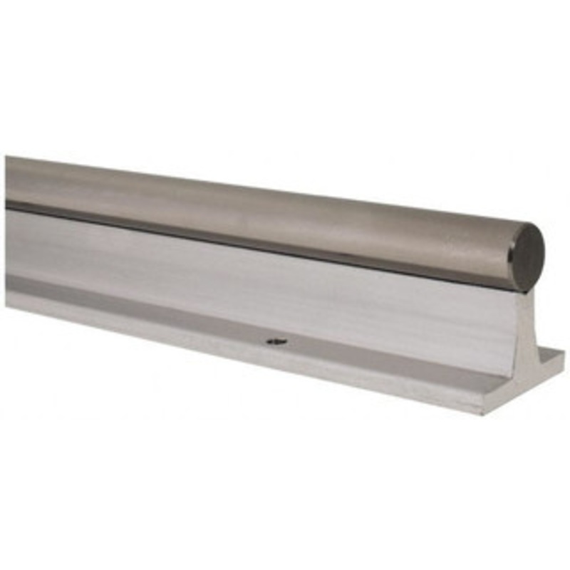Thomson Industries 3/4 Shaft Diam, 1-3/4 Base Width, Steel Shaft, Aluminum Rail, Round Shaft Assemblies 24 Long, 0.38 Neck Width SRA12L24 - 35523240