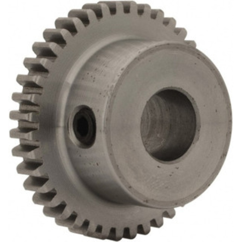 Boston Gear 32 Pitch, 1-1/4 Pitch Diam, 40 Tooth Spur Gear 0.188 Face Width, 3/8 Bore Diam, 0.88 Hub Diam, 14.5 Pressure Angle, Steel H3240 - 36681948