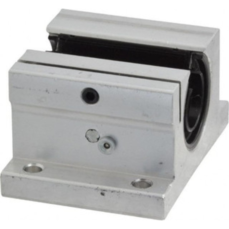 Thomson Industries 1/2 Inside Diam, 180/360 Lbs. Dynamic Capacity, Open Single Pillow Block Linear Bearing 1.13 Overall Height x 2 Overall Width SPB8OPN - 35528686