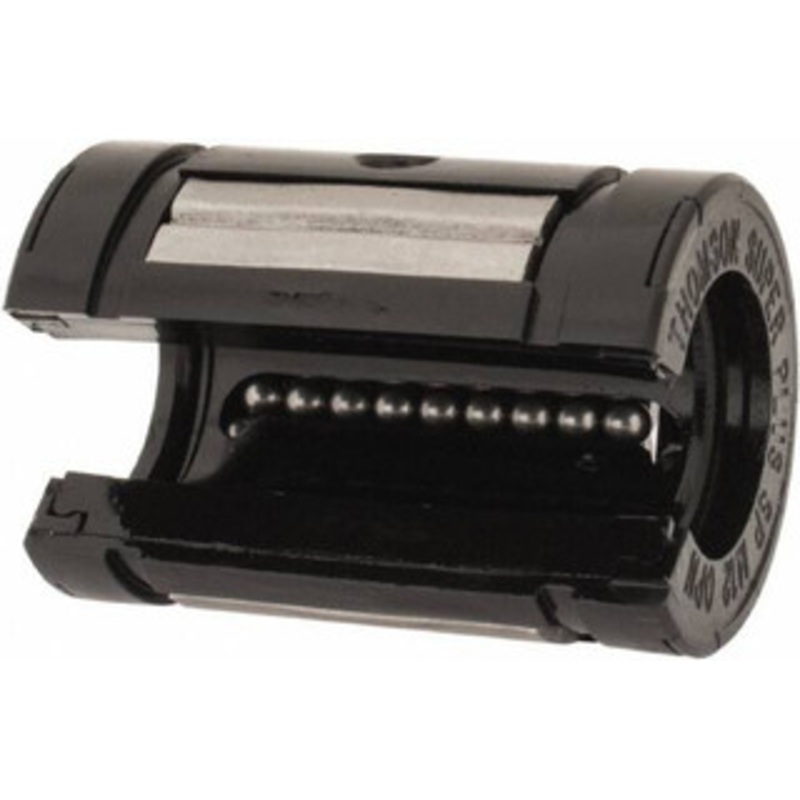 Thomson Industries 12mm ID, 825 Lb Dynamic Load Capacity, Open Linear Bearing 22mm OD SPM12OPN - 36691525