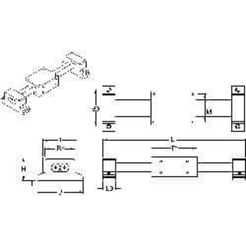 Thomson Industries Manually Driven Linear Motion System 24 Long x 1-3/4 Wide 2BA040PEL24 - 35524586