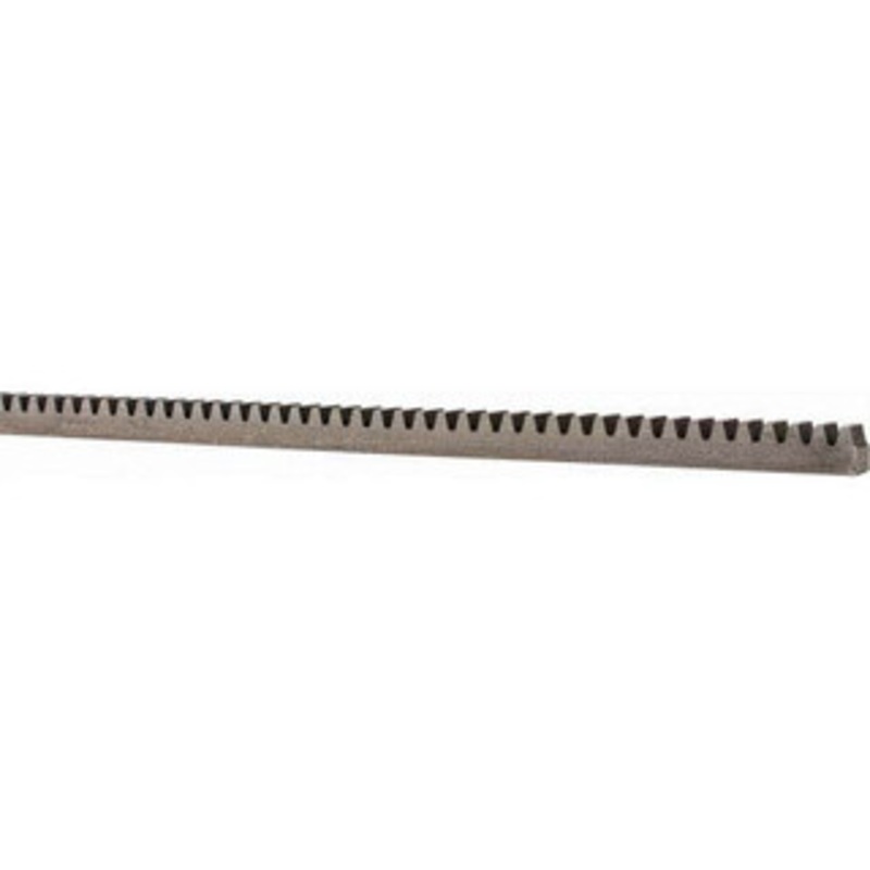 Boston Gear 1/4 Face Width, 4 Feet Long, 1/4 Thick Steel Gear Rack 24 Pitch L505-4 - 36682482