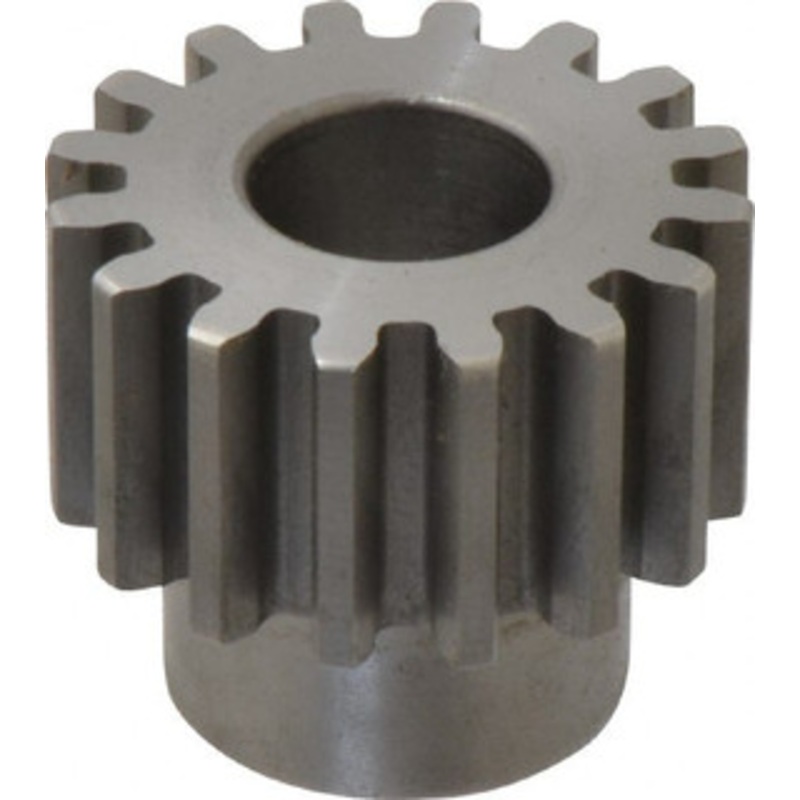 Boston Gear 12 Pitch, 1.333 Pitch Diam, 16 Tooth Spur Gear 3/4 Face Width, 5/8 Bore Diam, 0.99 Hub Diam, 14.5 Pressure Angle, Steel ND16B - 36682169