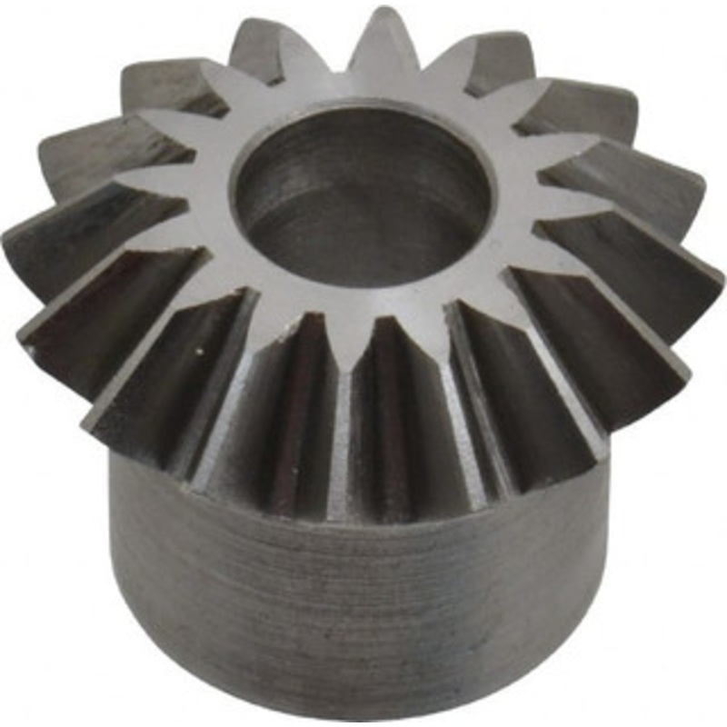 Boston Gear 16 Pitch, 1 Pitch Diam, 16 Tooth Miter Gear 0.23 Face Width, 3/8 Bore Diam, 3/4 Hub Diam, 20 Pressure Angle, Steel L110Y - 36682714