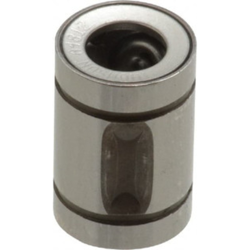 Thomson Industries 1/4 ID, 19 Lb Dynamic Load Capacity, Closed Linear Bearing 1/2 OD A4812 - 35528272