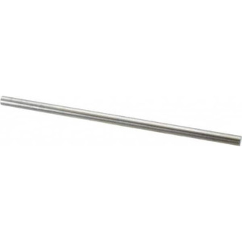Thomson Industries 8mm Diam, 200mm Long, Steel Annealed End Round Linear Shafting 60C Hardness 8MMSMAE L200MM - 60226909