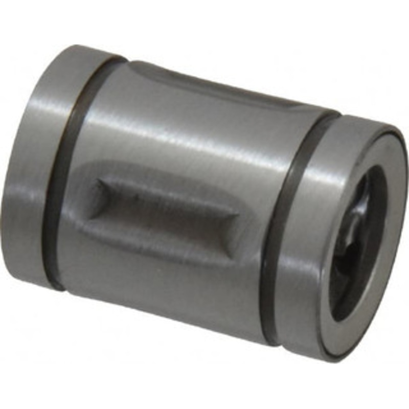 Thomson Industries 3/8 ID, 37 Lb Dynamic Load Capacity, Closed Linear Bearing 5/8 OD A61014 - 35528280