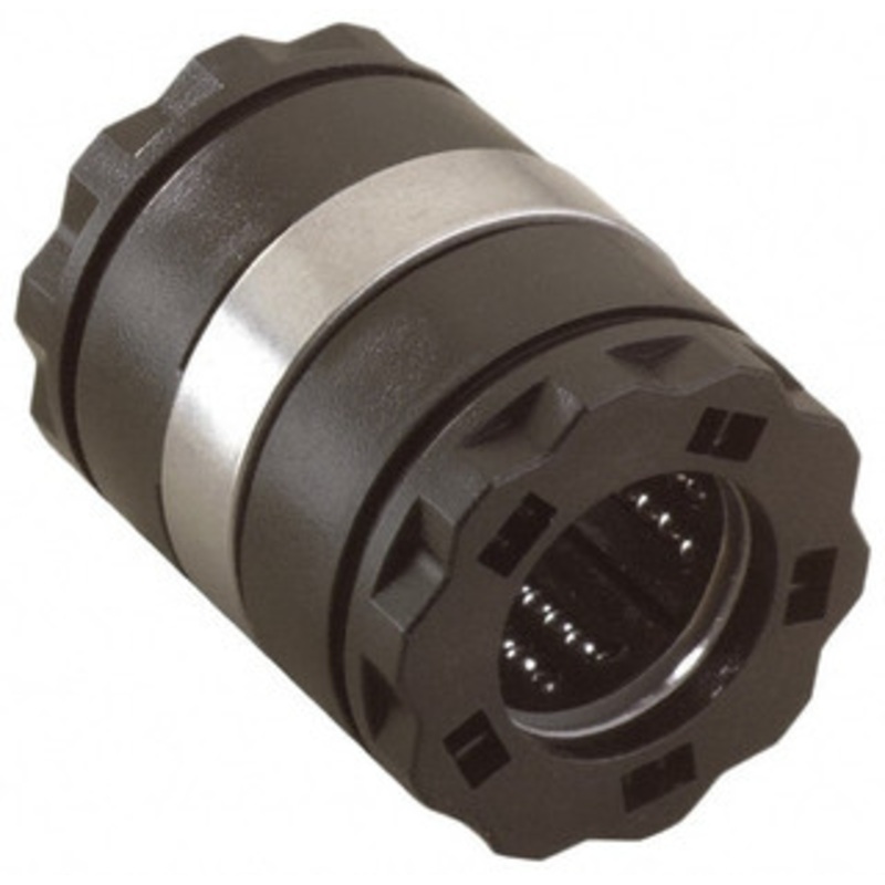 Thomson Industries 40mm ID, 15,000 Lb Dynamic Load Capacity, Open Linear Bearing 62mm OD SSEM40OPN - 36691574