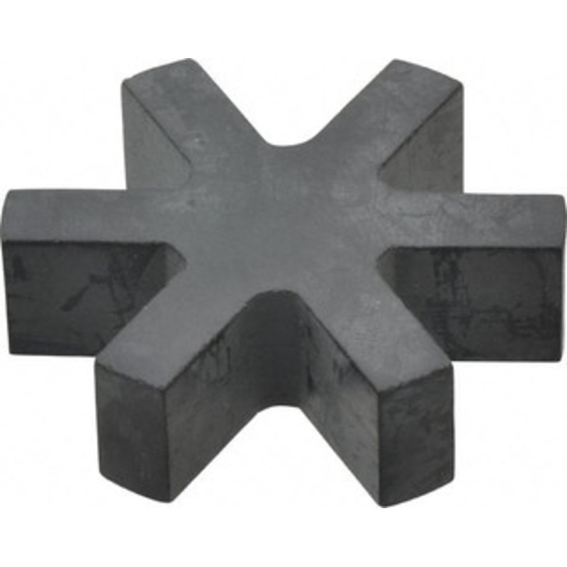 Boston Gear 1-1/8 Max Bore Diam, FC20 Coupling Size, Flexible 3-Jaw Insert Coupling 2 OD, Rubber, Order 2 Hubs & 1 Insert for Complete Coupling 08082 - 04265948