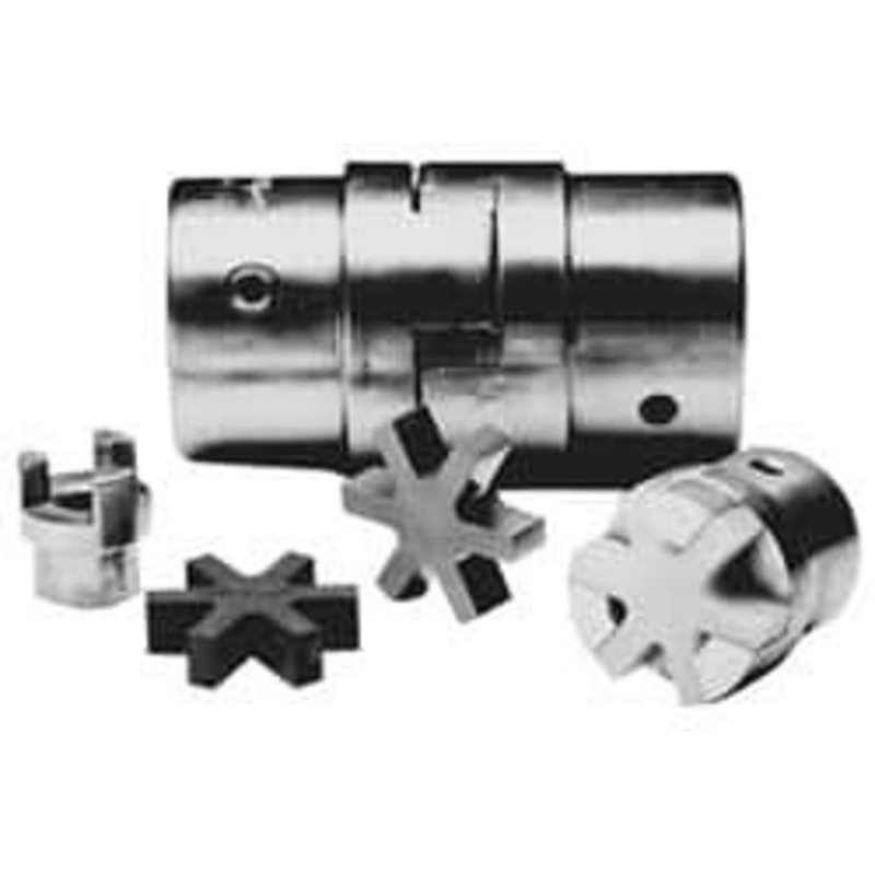 Boston Gear 9/16 Max Bore Diam, FC15 Coupling Size, Flexible Half Coupling 1-1/2 OD, 2.76 OAL, Steel 61421 - 04265567