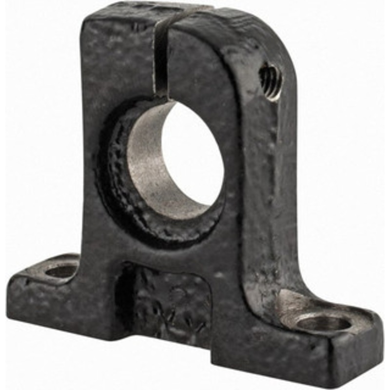 Thomson Industries 12mm Diam, Malleable Iron Alloy Shaft Support Plain Shafting SBM12 - 36691855
