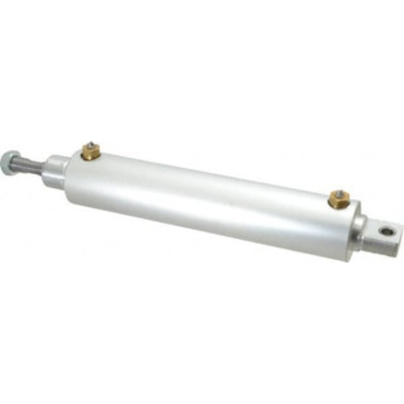 ARO Fluid Management 6 Stroke x 1-1/2 Bore Double Acting Air Cylinder 1/4 Port, 1/2-13 Rod Thread 2415-1009-060-M - 35447176