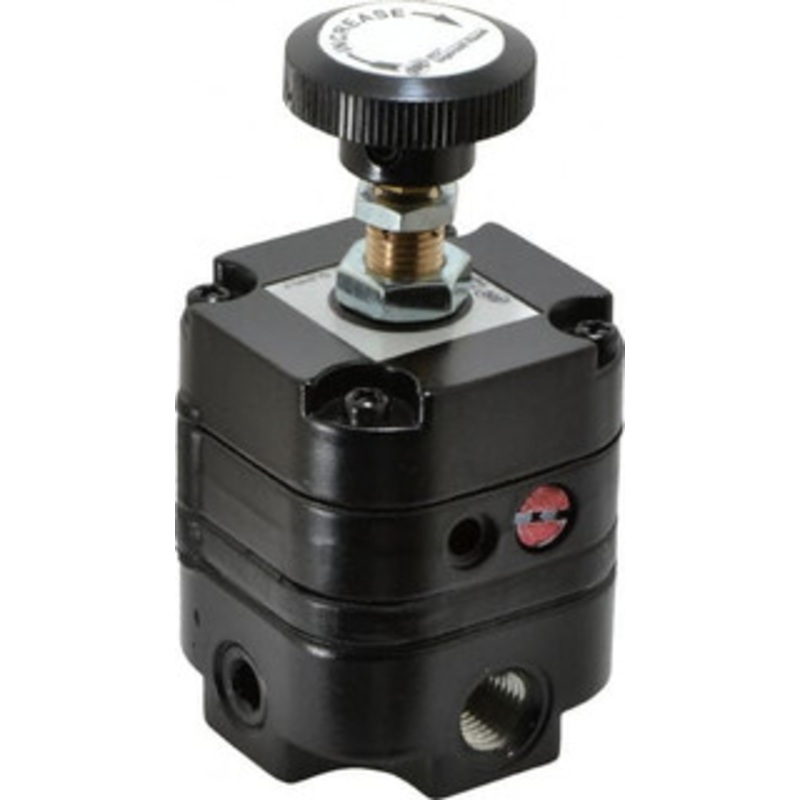 ARO Fluid Management 1/4 NPT 21947 psi Precision Constant Bleed Zinc Regulator 150 Max Supply psi, 14 CFM, 20 to 150F, 2.12 Wide x 4.55 High PR4021-200 - 74700394