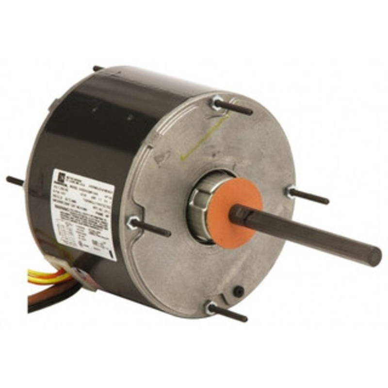 U.S. Motors 1/8 hp, TEAO Enclosure, Auto Thermal Protection, 825 RPM, 208-230 Volt, 60 Hz, Industrial Electric AC/DC Motor Size 48 Frame, Bracket/Stud Mount, 1 Speed, Sleeve Bearings, 1.2 Full Load Amps, CCW Lead End Rev 5456 - 86224656