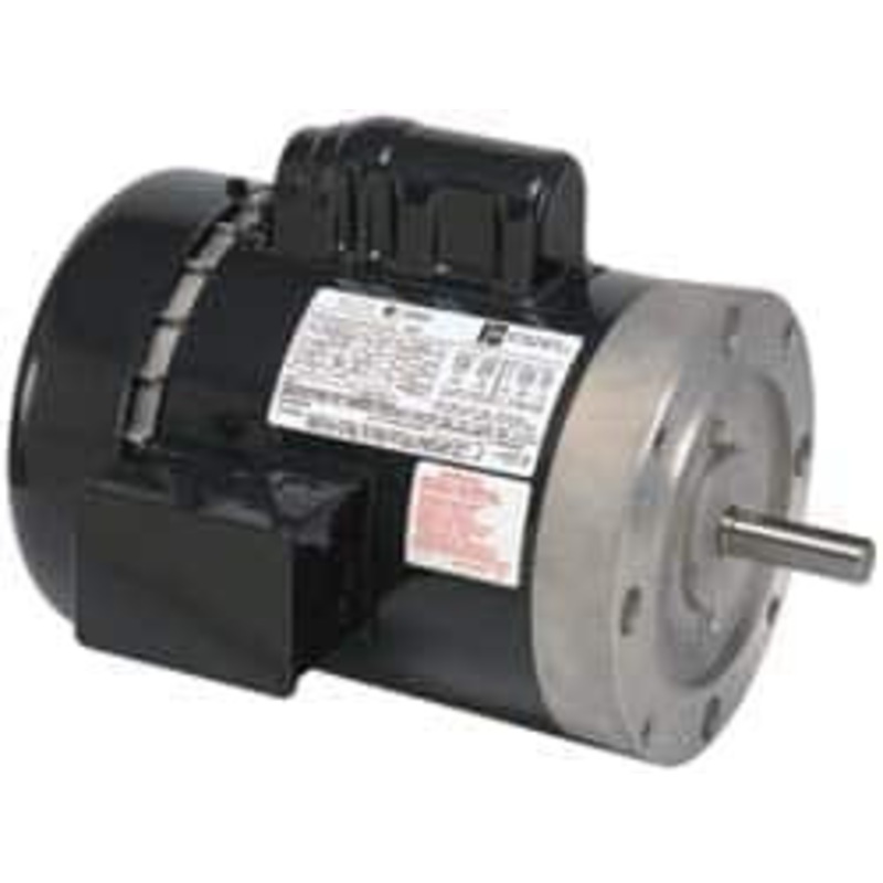 U.S. Motors 1 hp, TEFC Enclosure, No Thermal Protection, 3,450 RPM, 115/208-230 Volt, 60 Hz, Single Phase Permanent Split Capacitor (PSC) Motor Size 56C Frame, C-Face Mount, 1 Speed, Ball Bearings, Reversible T1CA1JCR - 76507060