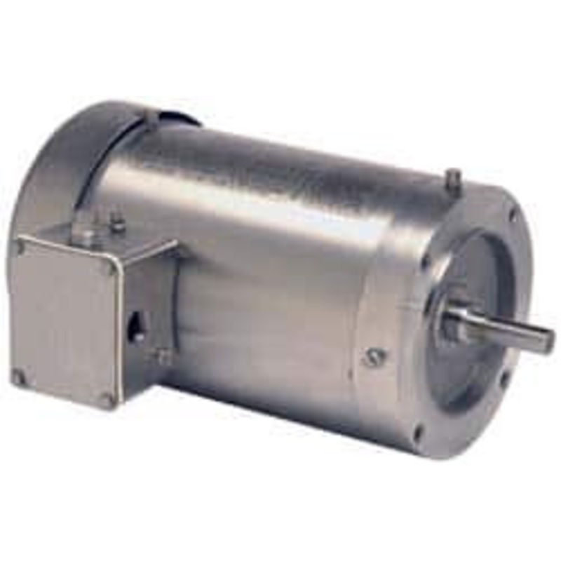 U.S. Motors 1 hp, TENV Enclosure, No Thermal Protection, 1,725 RPM, 208-230/460 Volt, 60 Hz, Three Phase Energy Efficient Motor Size 56C Frame, C-Face Mount, 1 Speed, Ball Bearings, 3.5-3.4/1.7 Full Load Amps, Reversible WDP1S2AFCR - 04177317