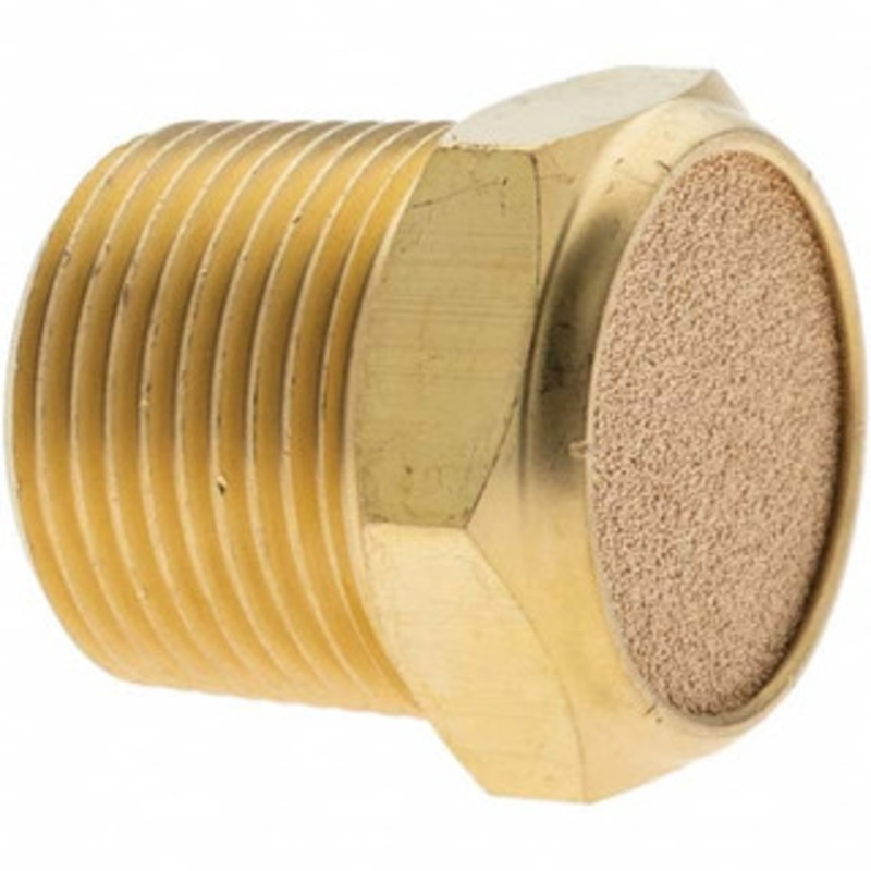 ARO Fluid Management 3/4 Male NPT, 1-1/16 Hex, 1 OAL, Breather Vent 250 Max psi 20311-6 - 03135597