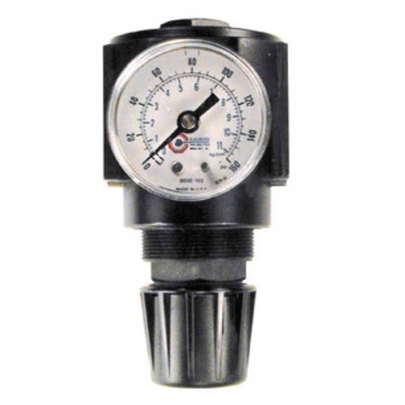 Coilhose Pneumatics 3/4 NPT 0 - 250 psi Standard Cast Aluminum Regulator 250 Max Supply psi, 120 CFM, 250F Max, 2.75 Wide x 5-1/2 High 27R6-H - 80075344