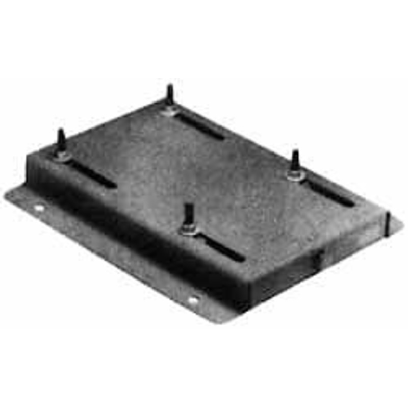 Made in USA 5/16 Bolt Steel Rigid Fixed Base Motor Base Adjusting Single Screw, 143T NEMA Frame 143 - 35438969