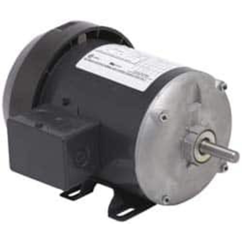 U.S. Motors 1/6 hp, TEFC Enclosure, No Thermal Protection, 1,725 RPM, 115 Volt, 60 Hz, Single Phase Split Phase Motor Size 48 Frame, Cradle Mount, 1 Speed, Ball Bearings, 3.40 Full Load Amps, B Class Insulation, Reversible T16B2N49 - 04089025