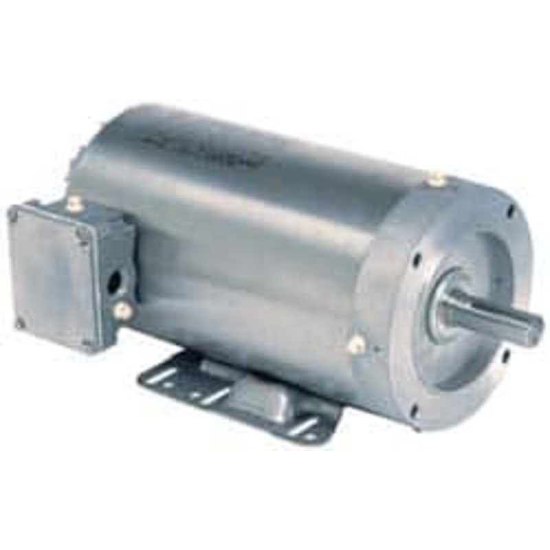 U.S. Motors 1 hp, TEFC Enclosure, No Thermal Protection, 1,750 RPM, 208-230/460 Volt, 60 Hz, Three Phase Energy Efficient Motor Size 56HC Frame, Rigid Mount, 1 Speed, Ball Bearings, 3.1-2.9/1.4 Full Load Amps, Reversible WDS1S2AHC - 04090270