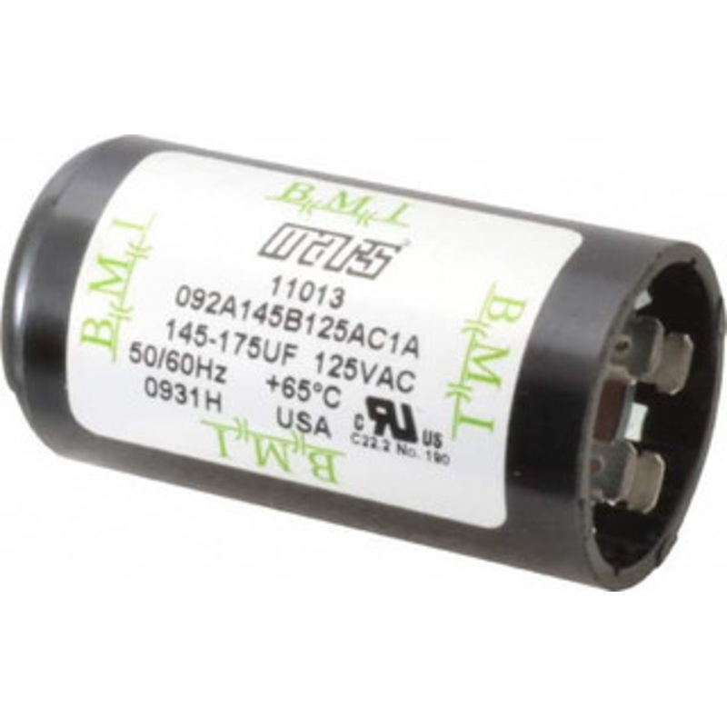 Value Collection 145-175 Microfarad Motor Capacitor 110/125 Volts 11913 - 08687543