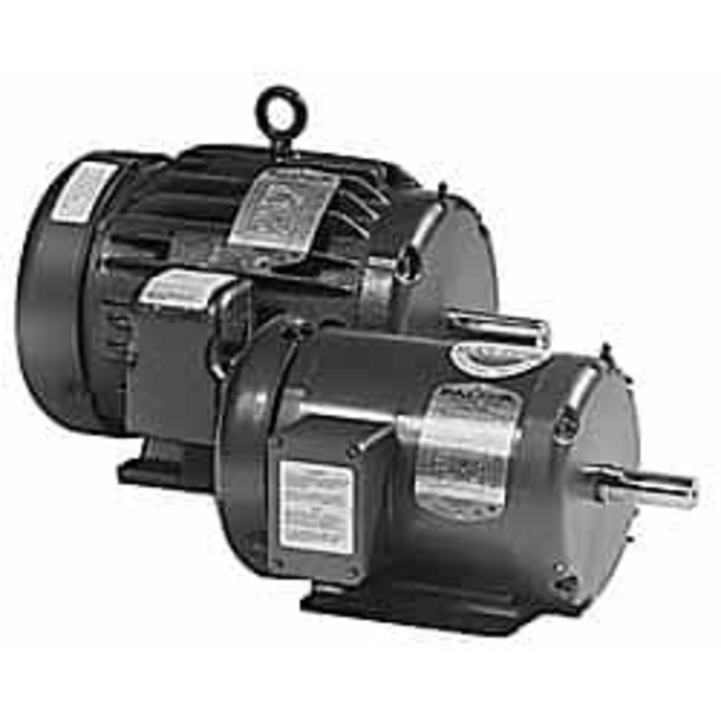 Baldor 1/2 Max hp, 1,725 Max RPM, Electric AC DC Motor 208, 230, 460 V Input, Three Phase, 56 Frame M3538 - 89367361