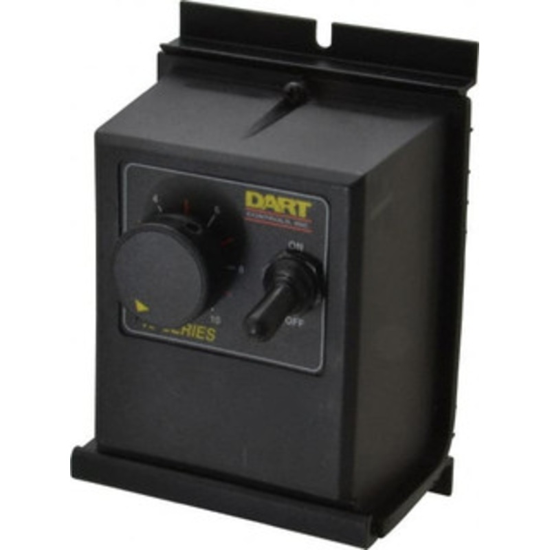 Dart Controls 25 Max RPM, Electric AC DC Motor 120, 240 V Input 15DVE - 01278019