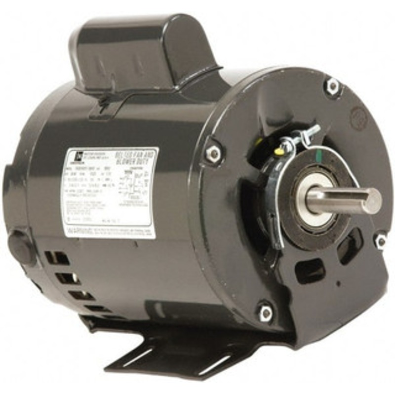 U.S. Motors 1-1/2 Max hp, 1,800 Max RPM, Single Cap Start Electric AC DC Motor 115/208-230 V Input, Single Phase, 145T Frame, 7/8 Shaft Diam, Cradle Mount, ODP Enclosure D32C2J149 - 40698060
