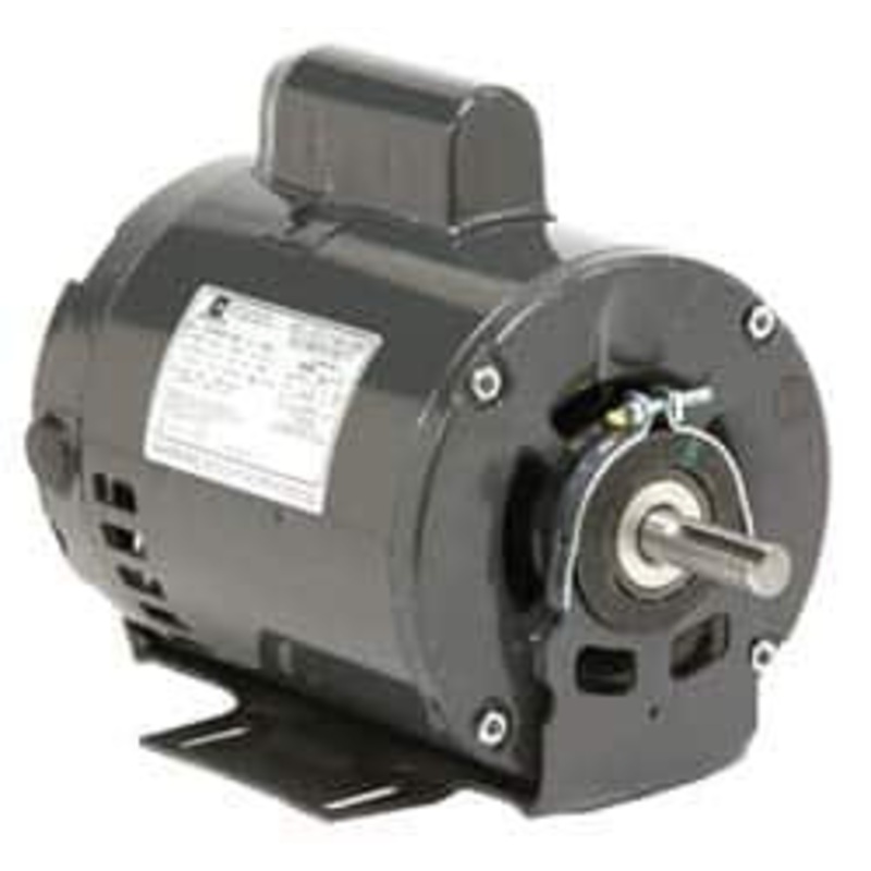 U.S. Motors 3/4, 1/4 hp, ODP Enclosure, No Thermal Protection, 1725, 1140 RPM, 115 Volt, 60 Hz, Single Phase Capacitor Start-Cap Run Motor Size 56 Frame, Cradle/Stud Mount, 2 Speed, Ball Bearings, 8.9/6.1 Full Load Amps, Reversible 6311 - 04176335