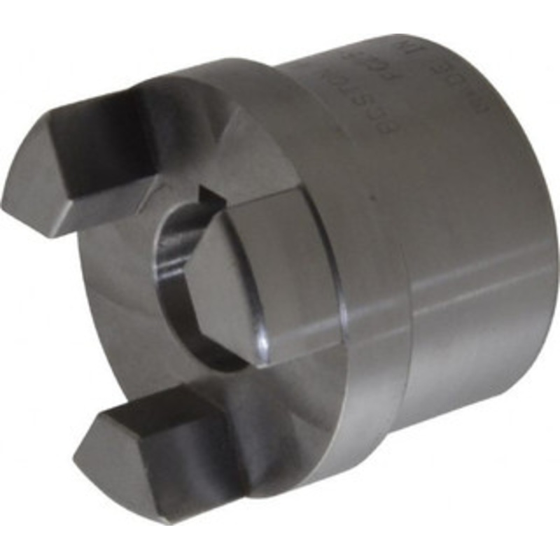 Boston Gear 1 Max Bore Diam, FC25 Coupling Size, Flexible Half Coupling 2-1/2 OD, 4.13 OAL, Steel 08274 - 04265666