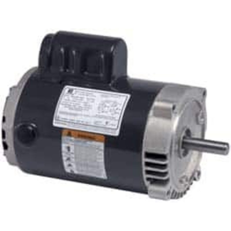 U.S. Motors 1.5 hp, ODP Enclosure, No Thermal Protection, 1,725 RPM, 115/208-230 Volt, 60 Hz, Single Phase Permanent Split Capacitor (PSC) Motor Size 56C Frame, C-Face Mount, 1 Speed, Ball Bearings, Reversible D32C2JCR - 04092904