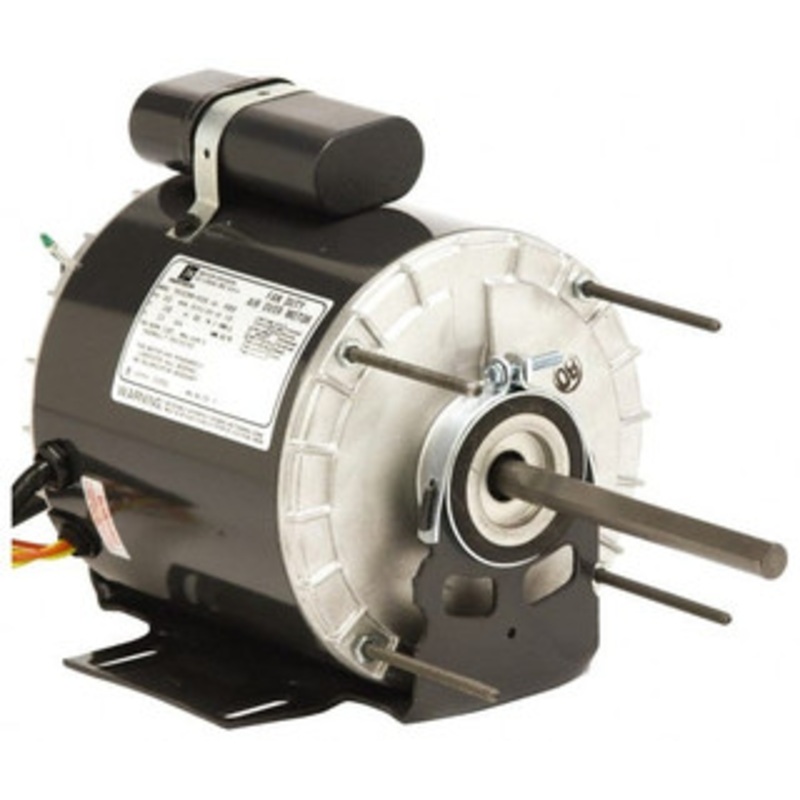 U.S. Motors 3/4 hp, TENV Enclosure, Auto Thermal Protection, 1,075 RPM, 230 Volt, 60 Hz, Industrial Electric AC/DC Motor Size 56 Frame, Resilient Mount, 2 Speed, Ball Bearings, 3.7 Full Load Amps, A Class Insulation, Reversible 1811 - 53655155