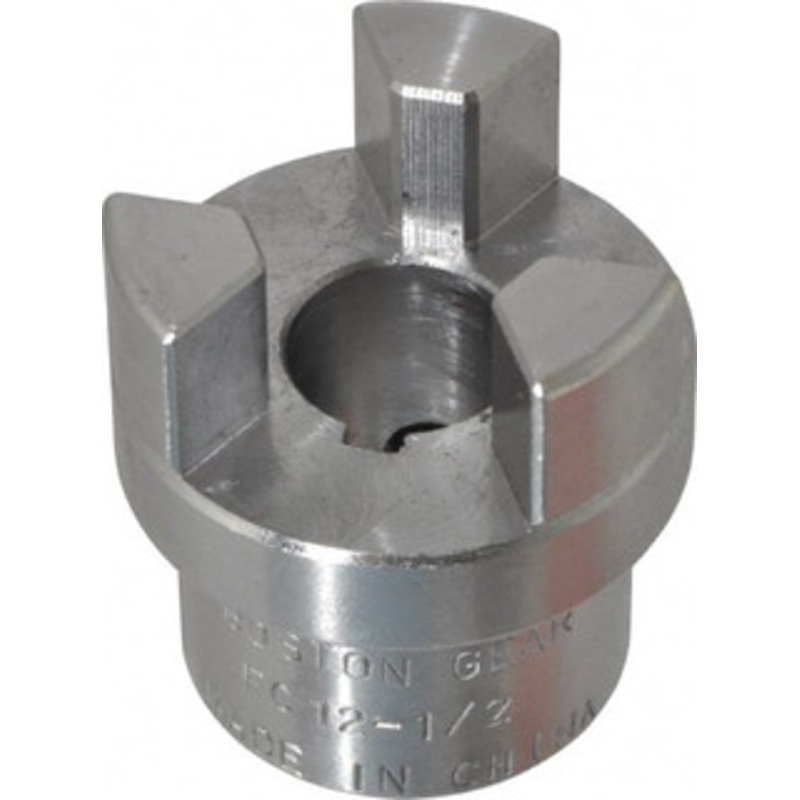 Boston Gear 1/2 Max Bore Diam, FC12 Coupling Size, Flexible Half Coupling 1-1/4 OD, 2.32 OAL, Steel 08250 - 04265542