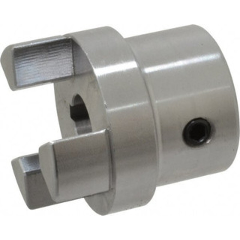 Boston Gear 1/2 Max Bore Diam, FC15 Coupling Size, Flexible Half Coupling 1-1/2 OD, 2.76 OAL, Steel 08252 - 04265559
