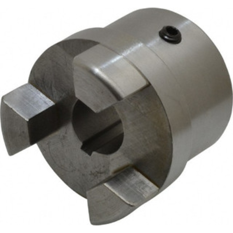 Boston Gear 7/8 Max Bore Diam, FC25 Coupling Size, Flexible Half Coupling 2-1/2 OD, 4.13 OAL, Steel 08272 - 04265658