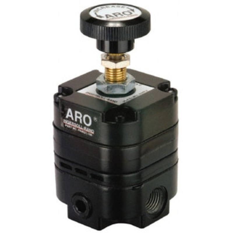 ARO Fluid Management 3/8 NPT 44252 psi Precision Constant Bleed Zinc Regulator 150 Max Supply psi, 14 CFM, 20 to 150F, 2.12 Wide x 4.55 High PR4031-300 - 74700659