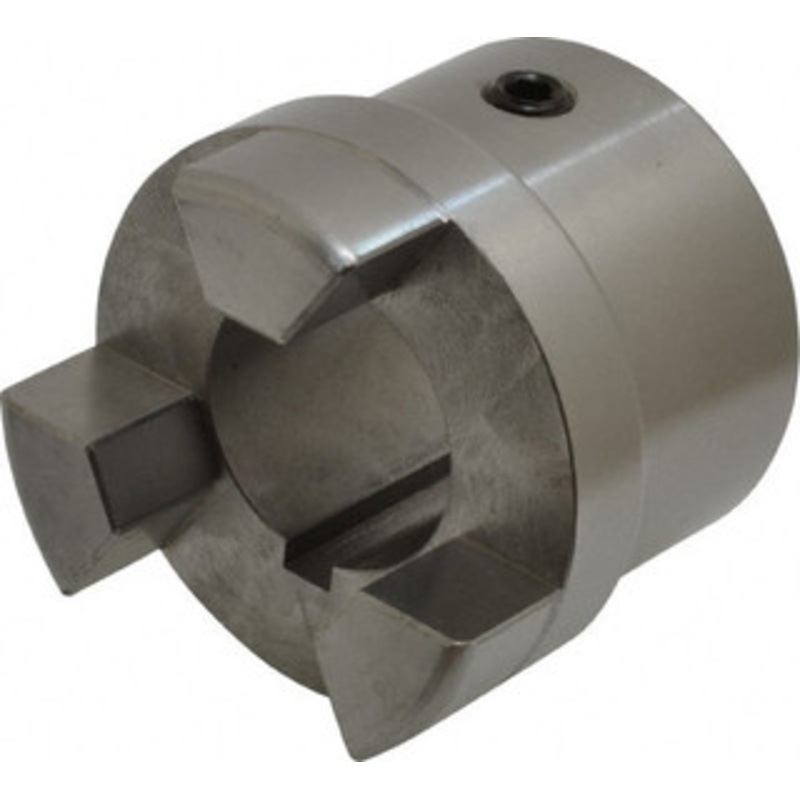 Boston Gear 1-1/4 Max Bore Diam, FC25 Coupling Size, Flexible Half Coupling 2-1/2 OD, 4.13 OAL, Steel 08280 - 04265690