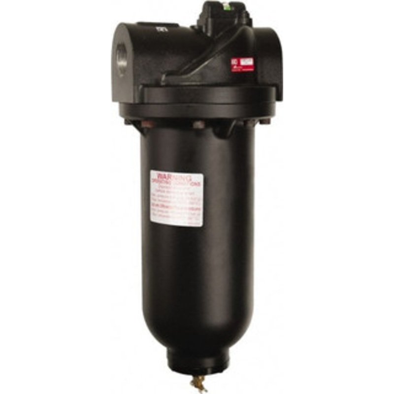 ARO Fluid Management 1 Port Coalescing Filter Metal Bowl, Automatic Drain, 300 Max psi, 0.01 Micron Rating, 7.8 Long x 7-3/4 Wide x 18.52 High F35561-311 - 61697447