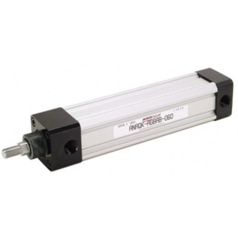 ARO Fluid Management 1 Stroke x 3-1/4 Bore Double Acting Air Cylinder 3/4-16 Rod Thread, 250 Max psi, 185F ANAWM-ABXAB-010 - 35448463